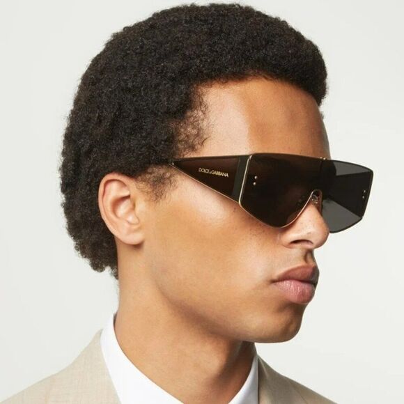 NEW D&G DG2305 05/AL Silver Grey Silver Mirrored DG Rectangle Unisex Sunglasses - Picture 11 of 14